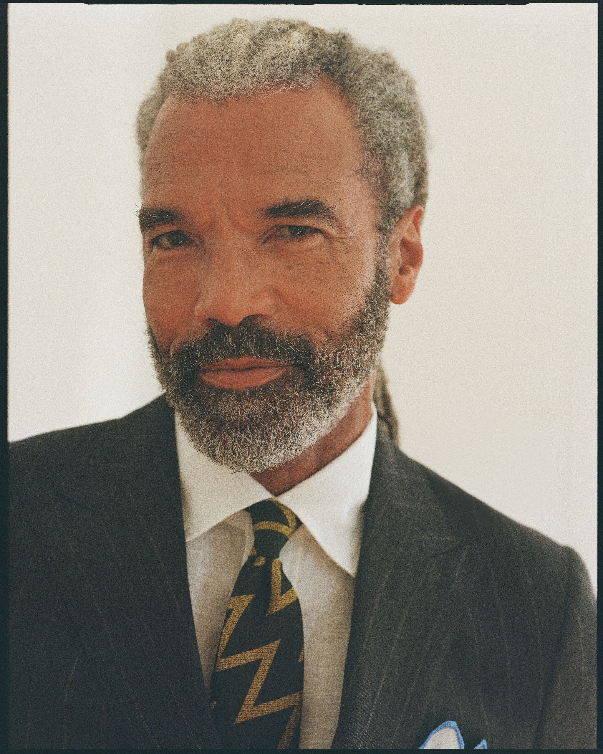 Made-in-USA Zig Zag Non-Crease Silk Tie