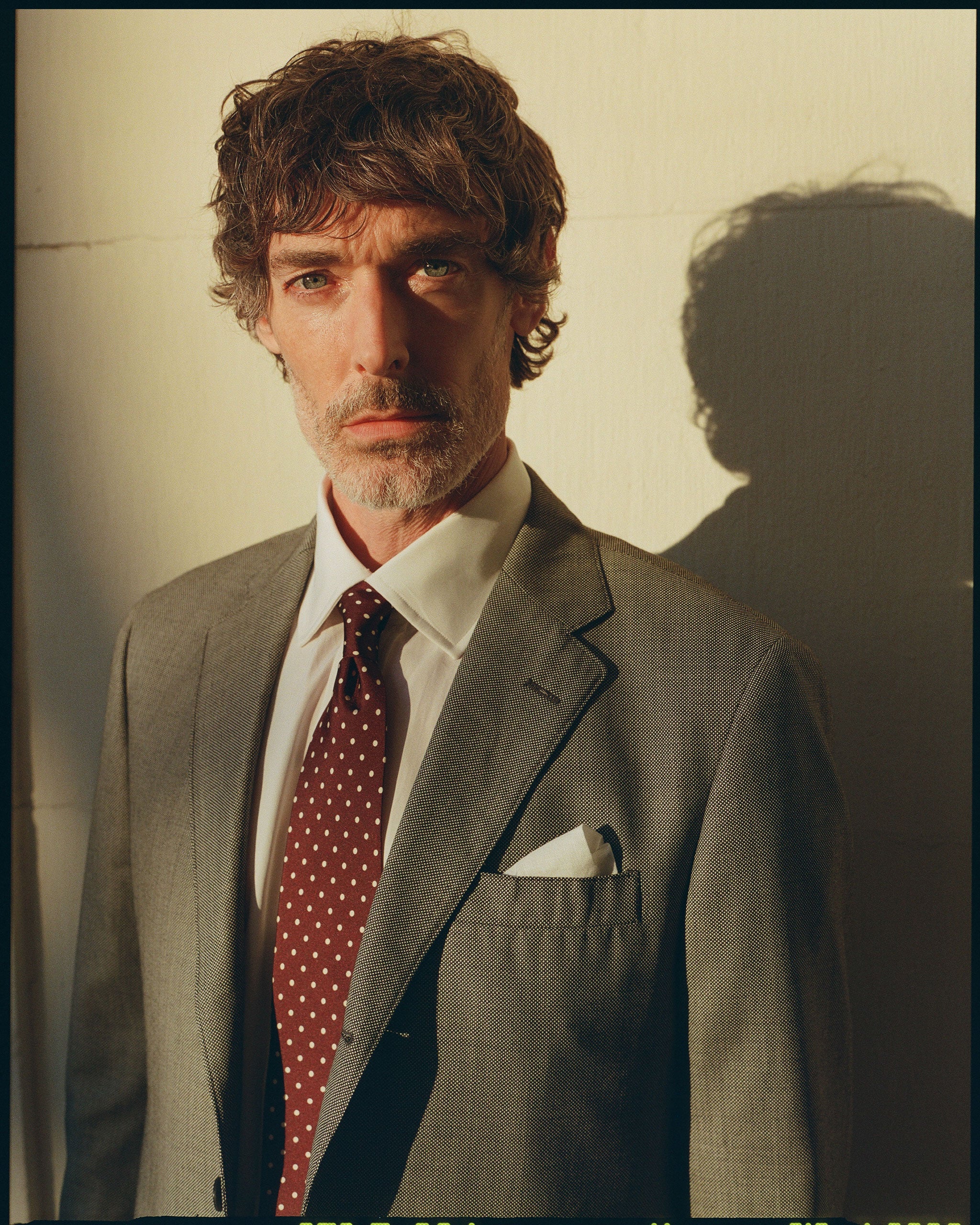 Made-in-USA Black & White Birdseye Suit