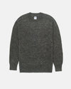 Grey Wool Crewneck Sweater - Trim Fit