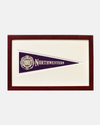 Northwestern University Framed Vintage Pennant