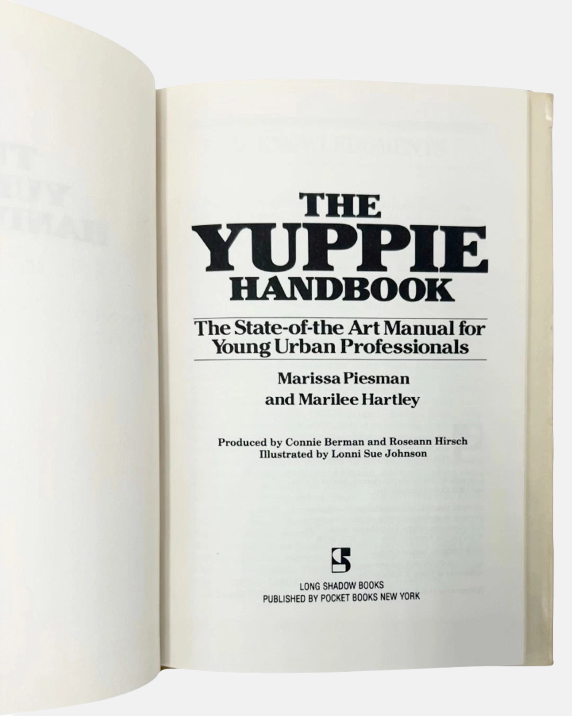 The Yuppie Handbook by Marissa Piesman Marilee Hartley 1984 Hardcover