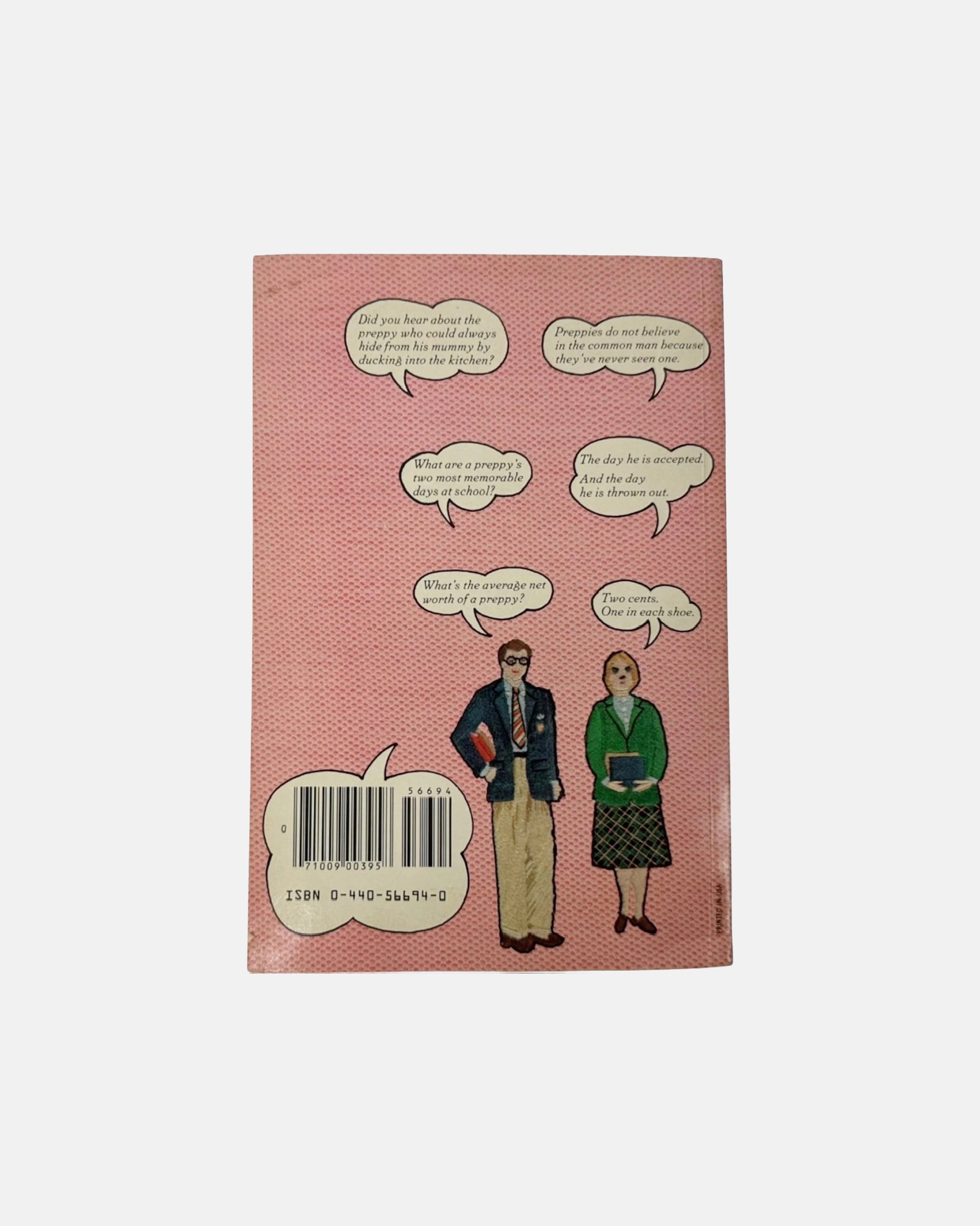 The Original Preppy Jokebook D.J. Arneson 1981 First Edition Dell Paperback