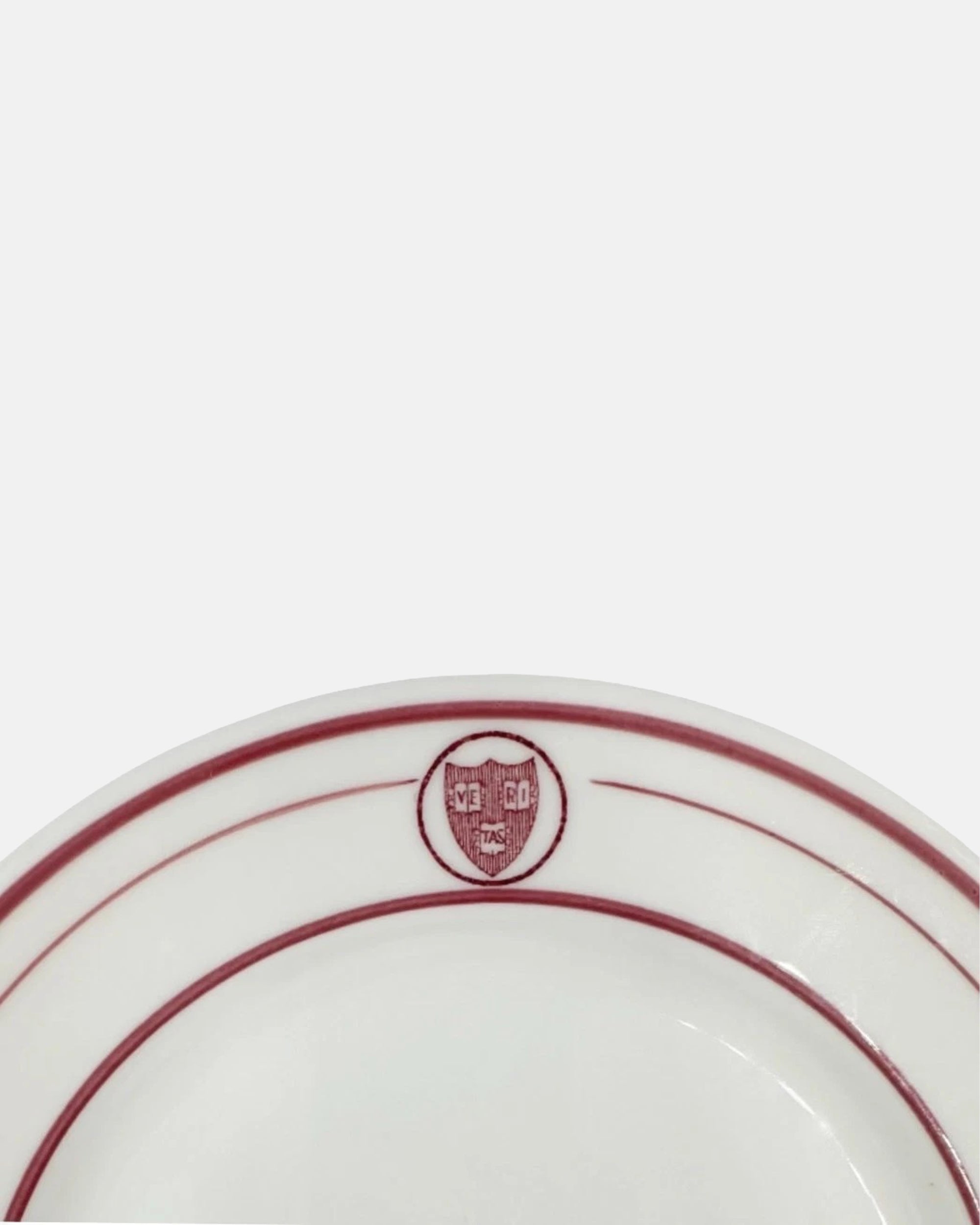 Vintage Harvard University Veritas Plate 7.25"D