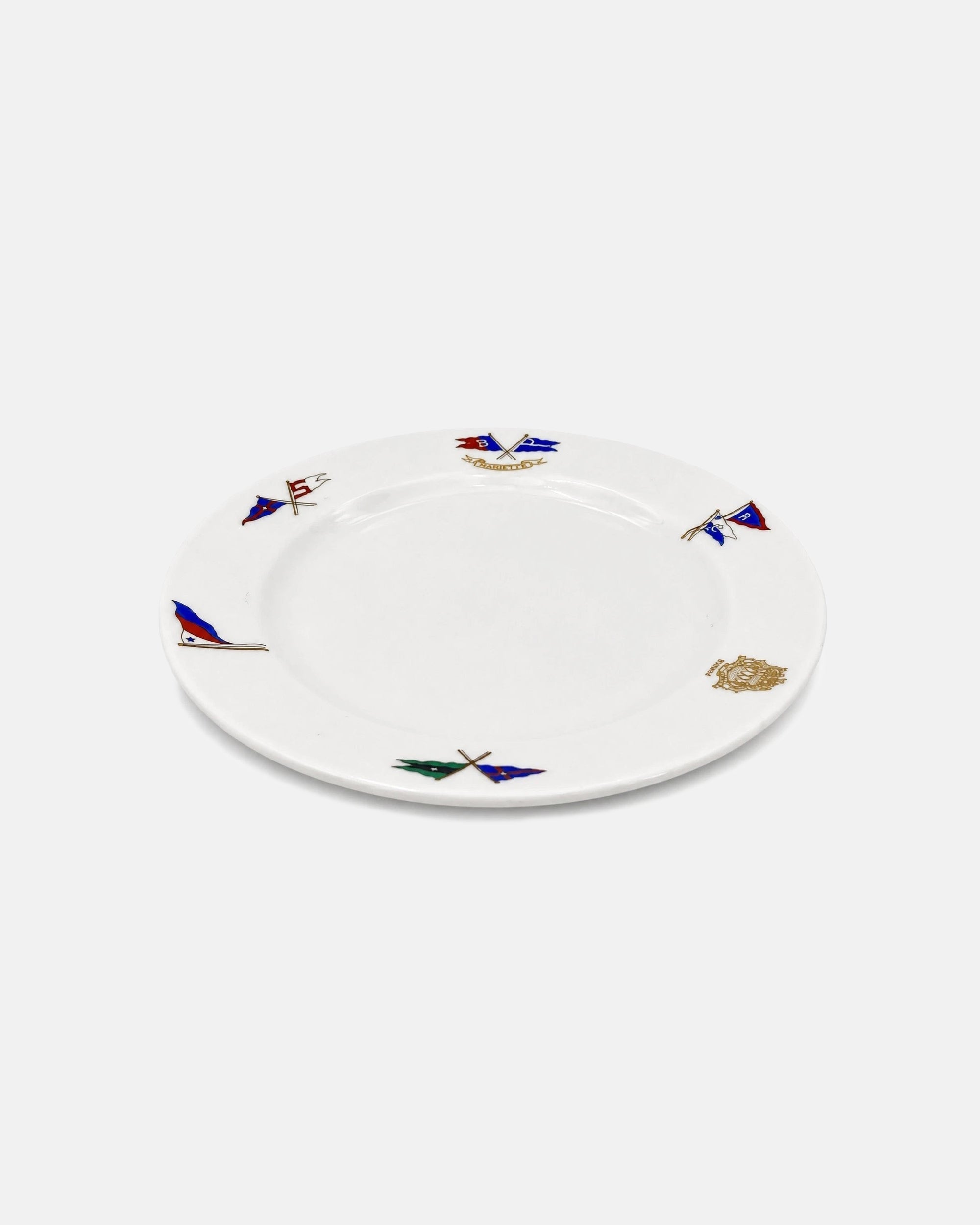 Vintage Lenox New York Yacht Club Burgee Nautical Plate 9"D