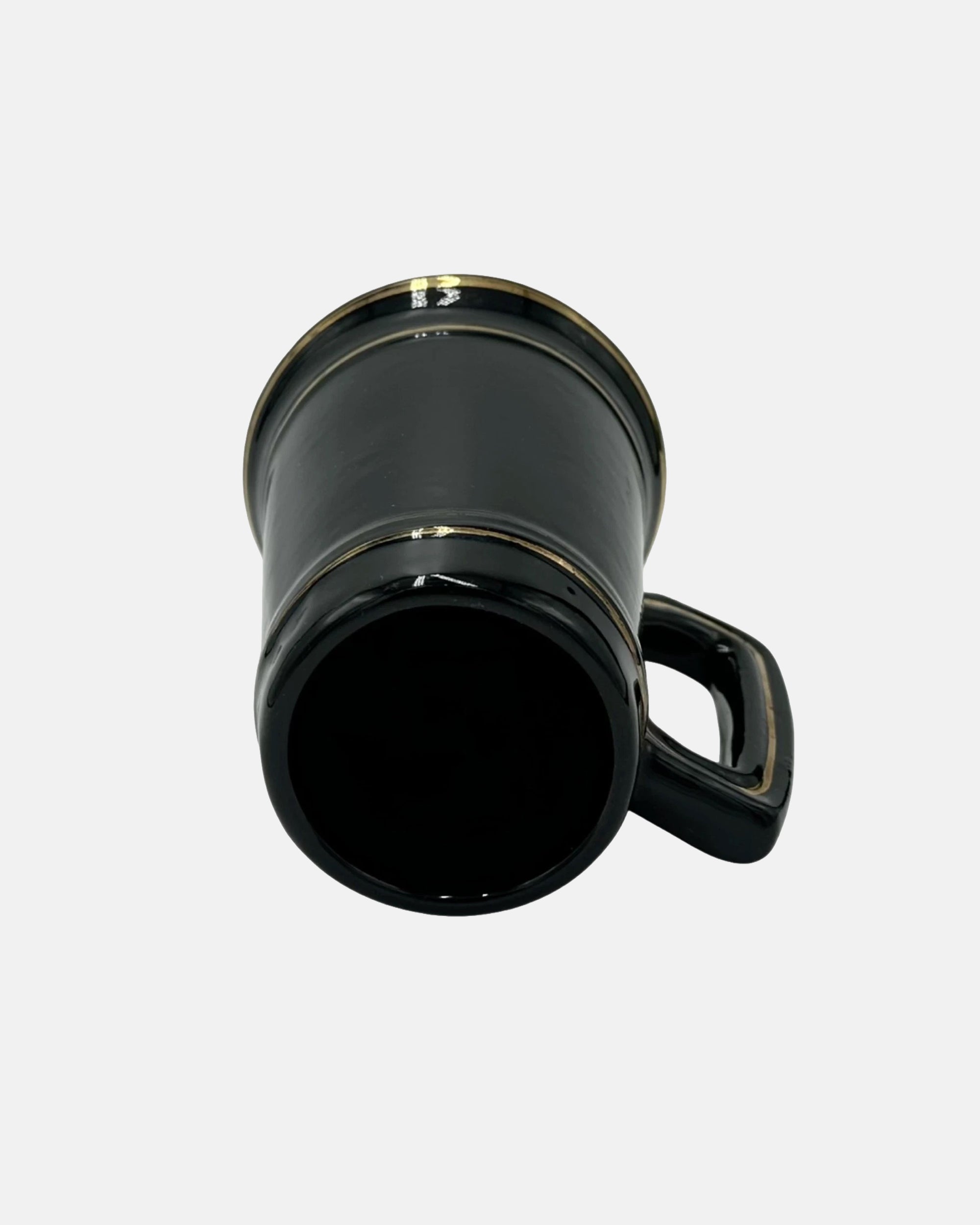 Vintage Princeton University Black Ceramic Mug Stein