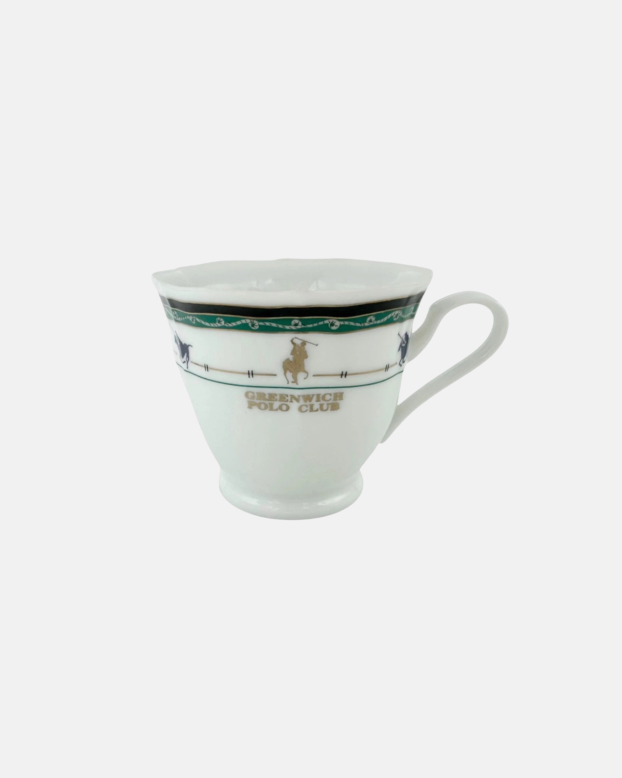 Vintage The Greenwich Polo Club Equestrian Cup & Saucer