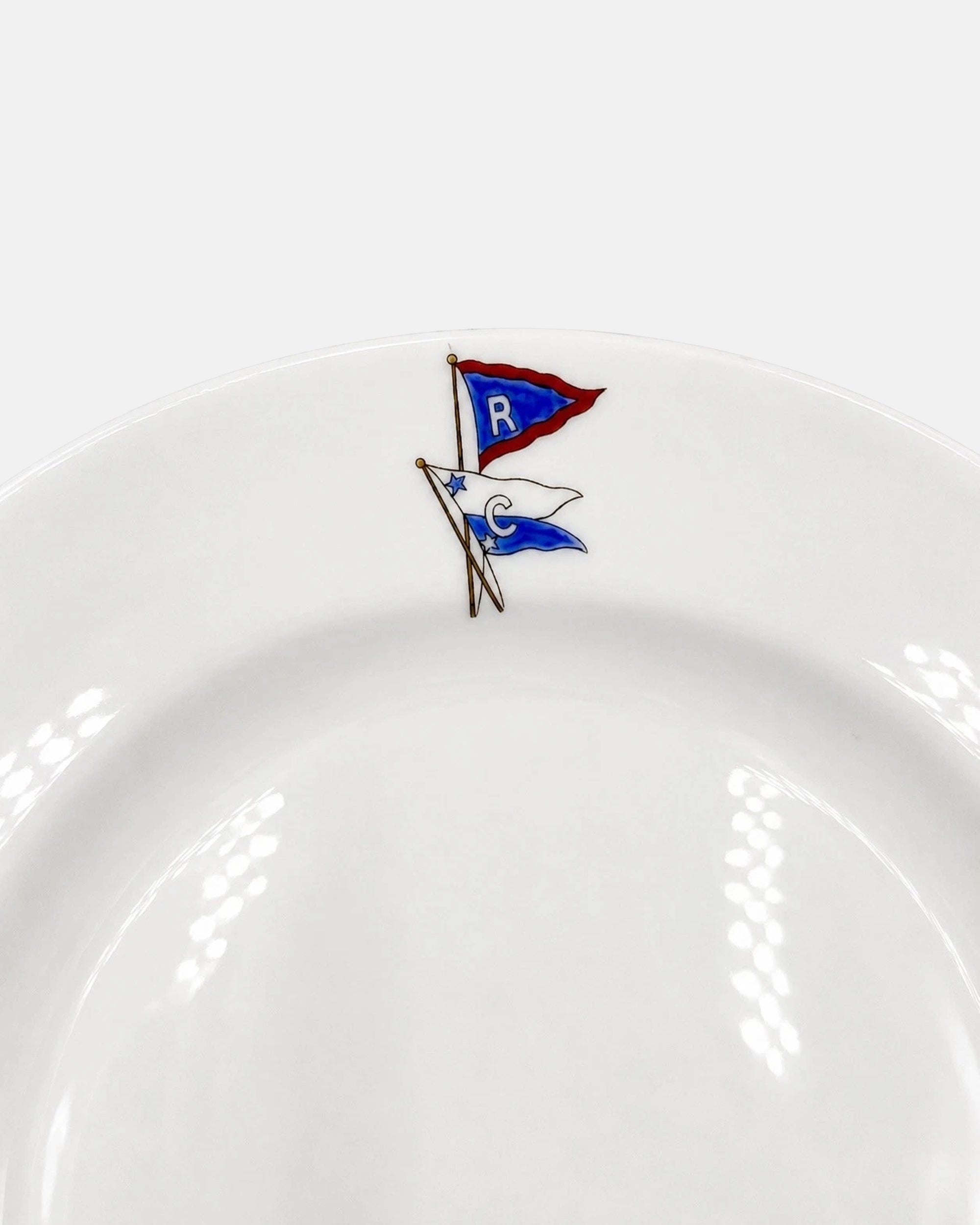 Vintage Lenox New York Yacht Club Burgee Nautical Plate 9"D