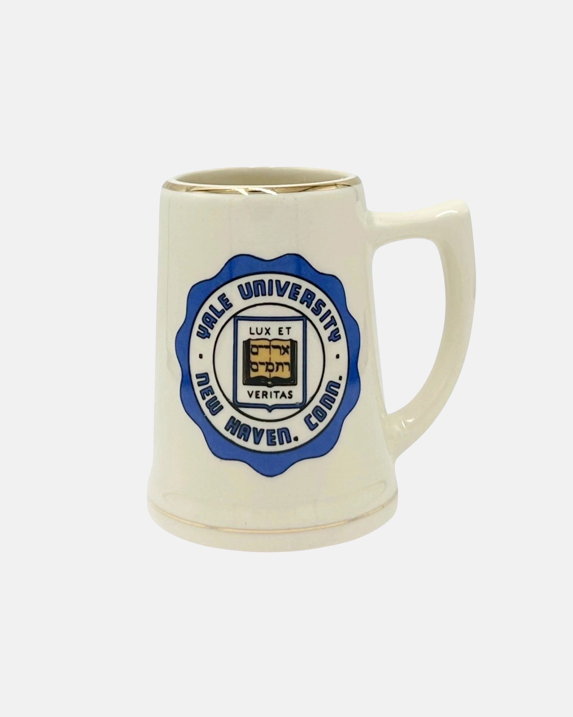 Vintage Yale University New Haven Connecticut Ceramic Mug