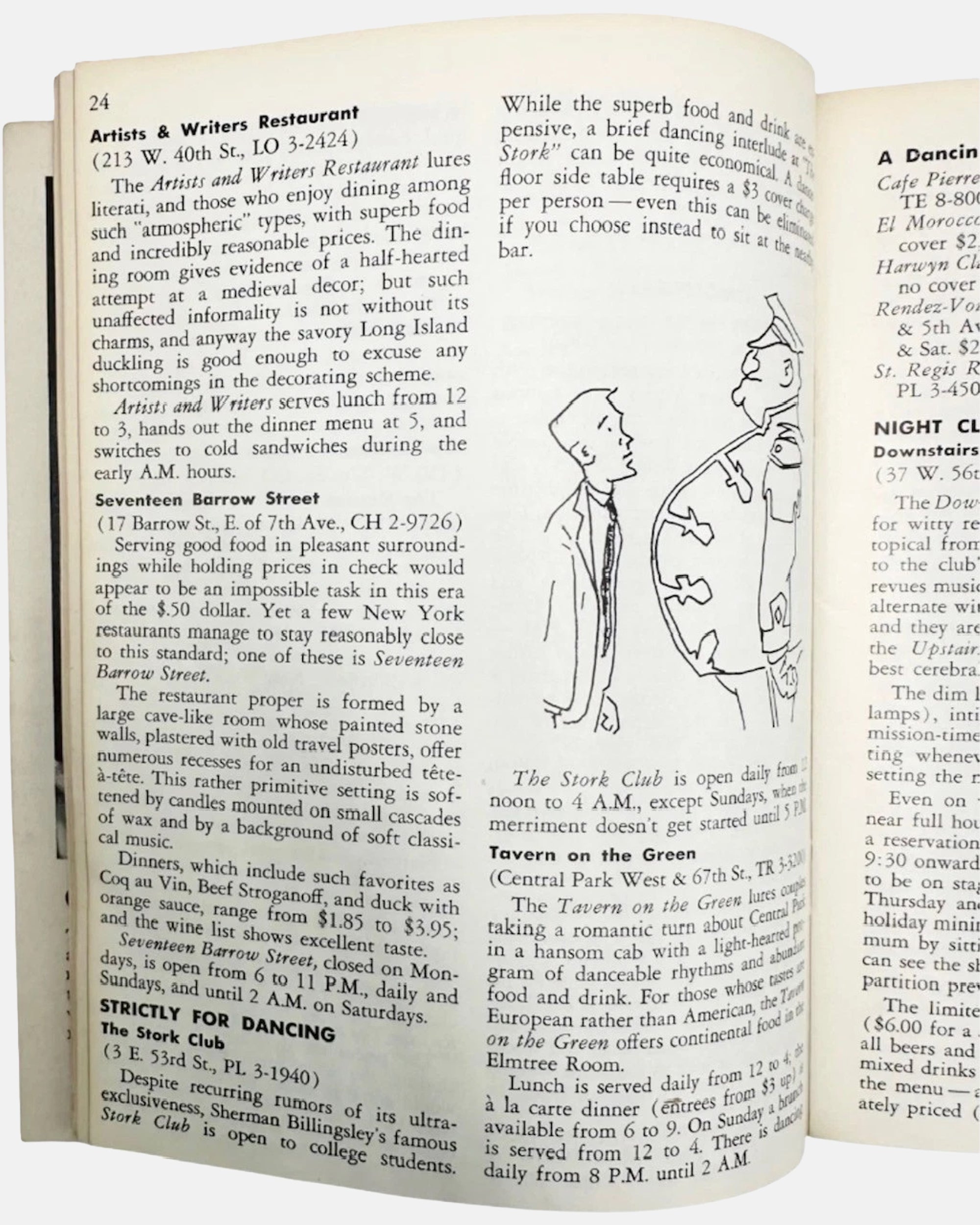 The Ivy League Guide to New York 1960-61 NYC Travel Guide Vintage Booklet