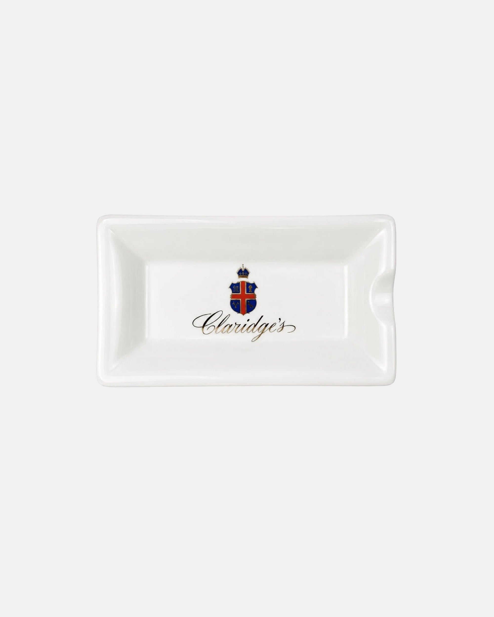 Vintage Claridge's Hotel London Porcelain Ashtray England