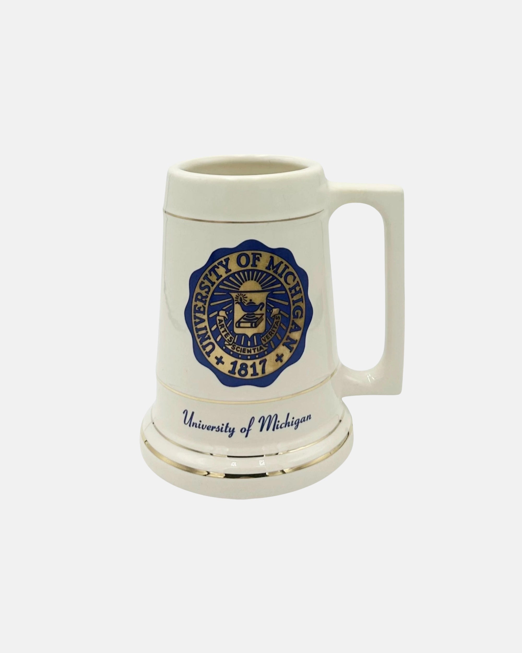 Vintage The University of Michigan Ceramic Mug
