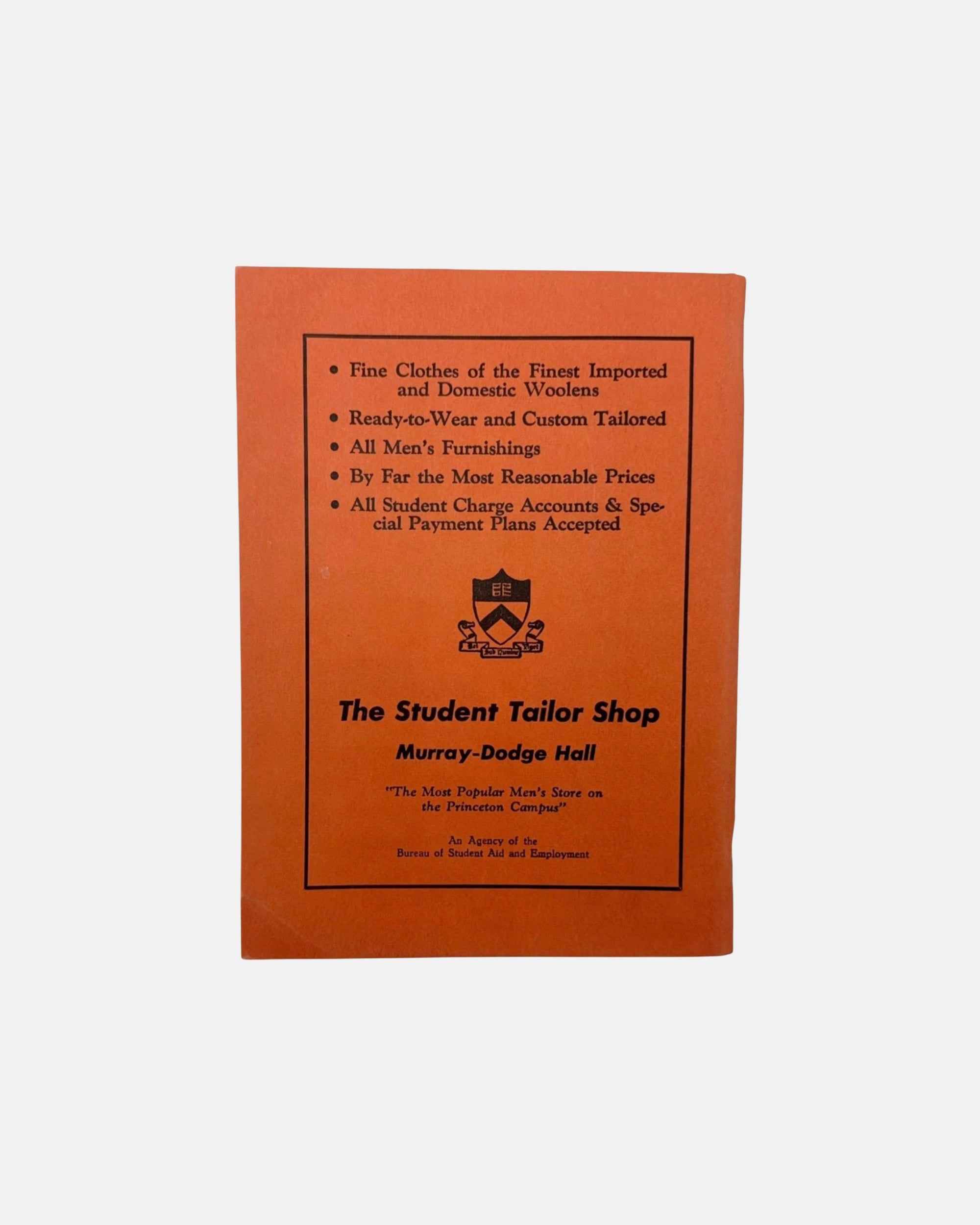 Vintage Princeton University Freshman Handbook 1956-1957 Booklet
