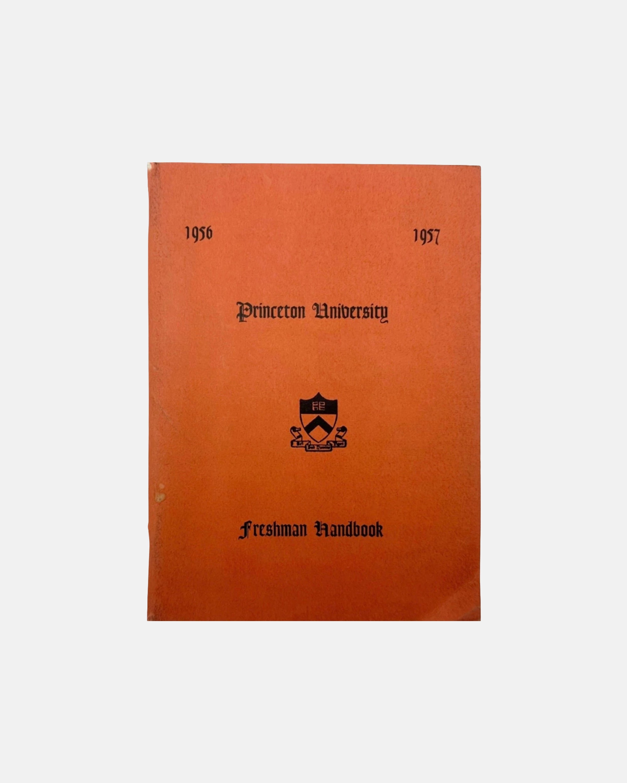 Vintage Princeton University Freshman Handbook 1956-1957 Booklet