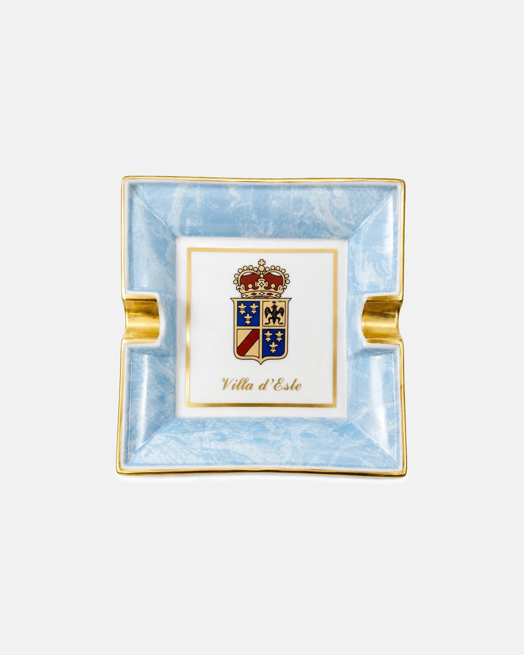 Vintage Villa d'Este Lake Como Italy Hotel Limoges Porcelain Ashtray Dish