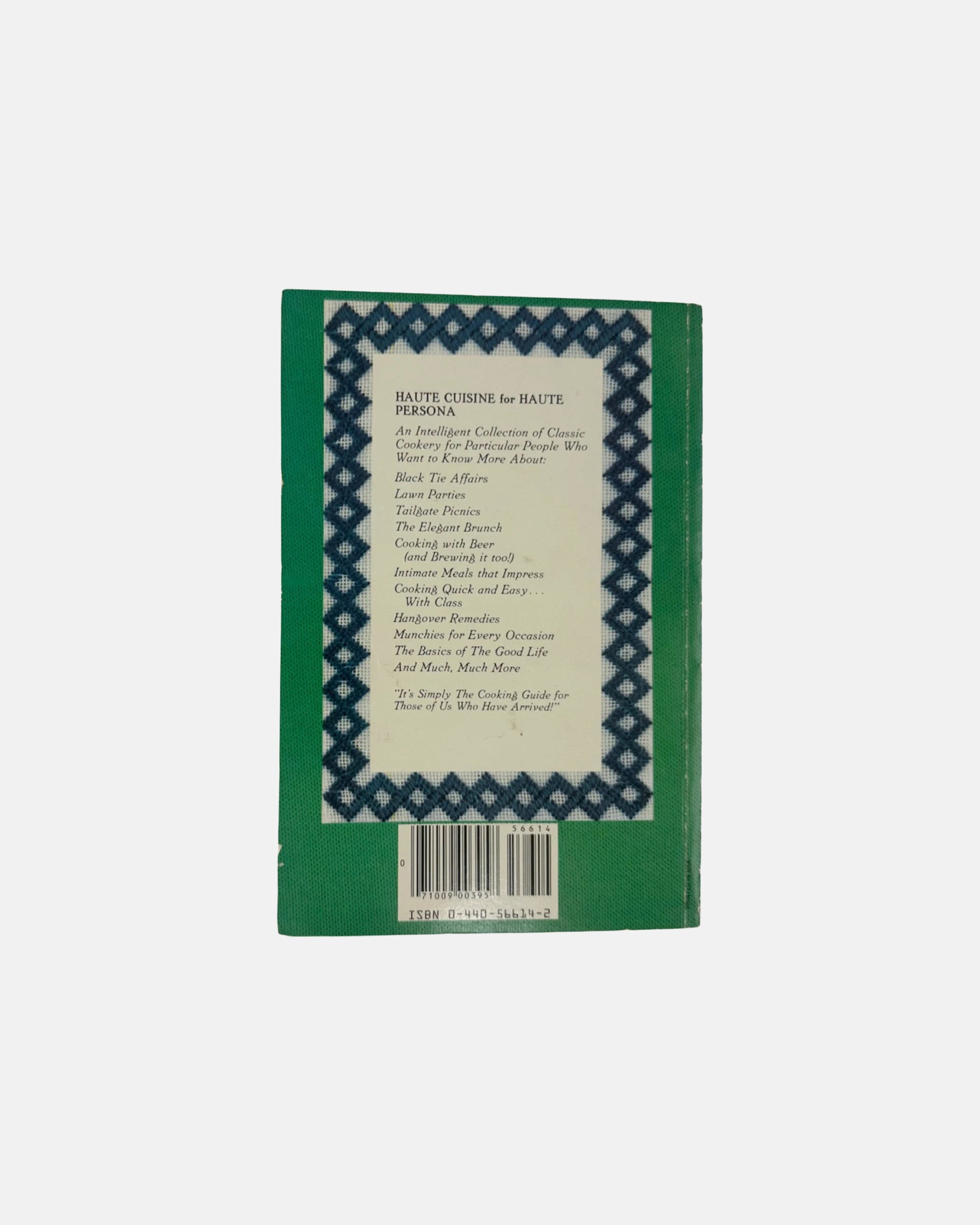 The Original Preppy Cookbook by D.J. Arneson 1981 Paperback