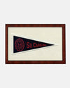 South Carolina Framed Vintage Pennant
