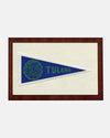 Tulane Framed Vintage Pennant